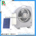 New 2015 Solar Fan With LED Light Rechargeable Fan Made In China Table Fan XTC-1258